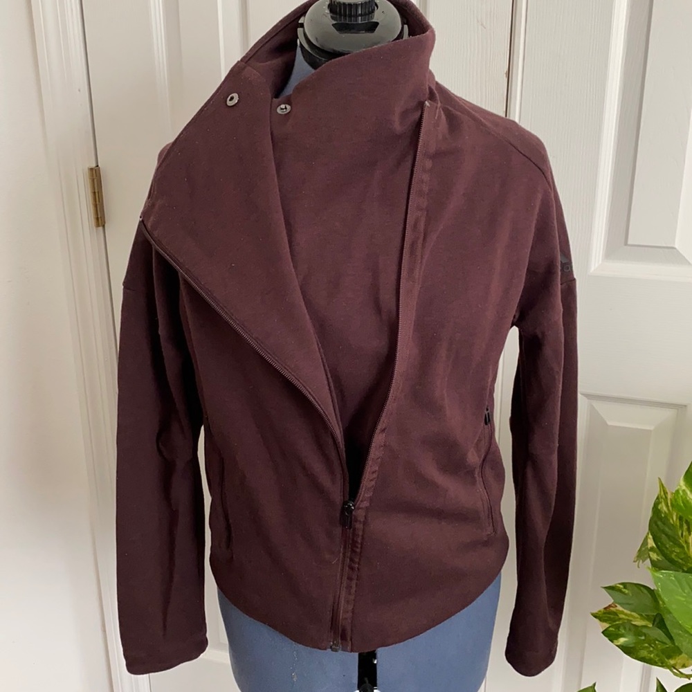 ADIDAS Work-Out Angled Zip Up Jacket - Picture 4 of 11